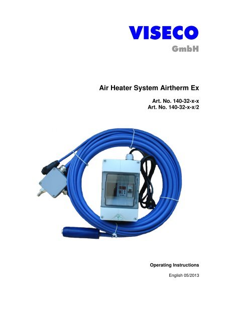 Air Heater System Airtherm Ex - VISECO GmbH