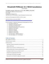 Windchill PDMLink 10.1 M040 Installation - PTC Community