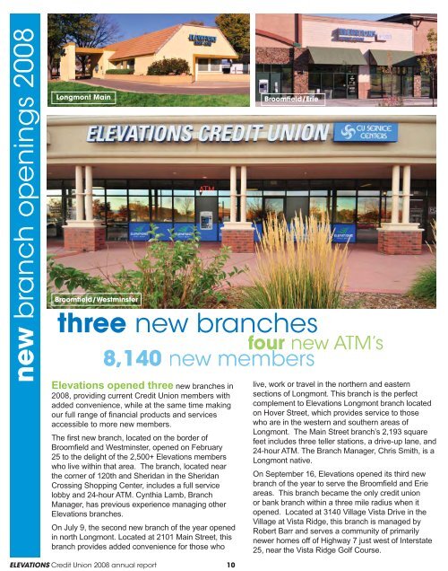 7 6 5 4 3 2 1 8 - Elevations Credit Union