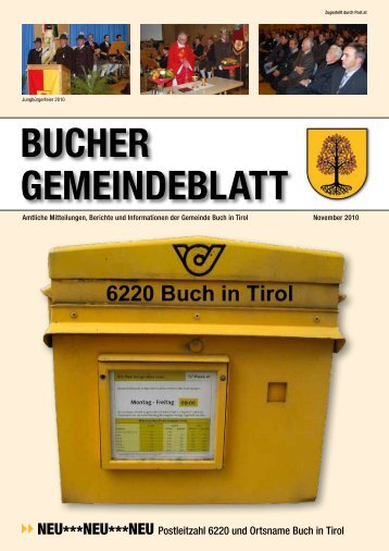 Prüfbericht - Buch in Tirol - Land Tirol