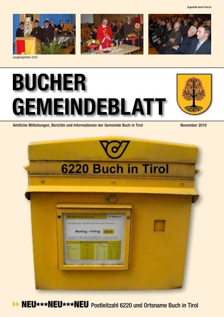 Prüfbericht - Buch in Tirol - Land Tirol