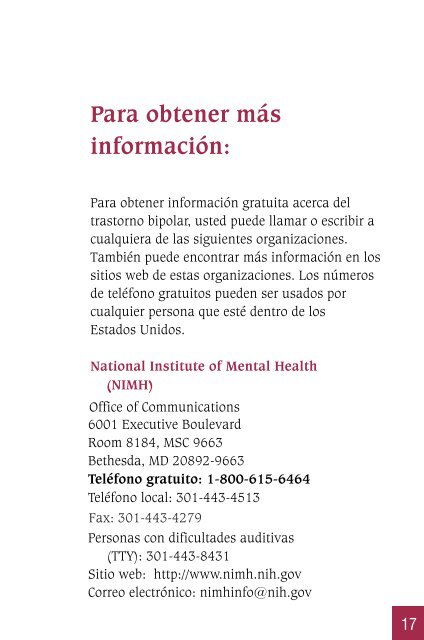 Una historia personal sobre el trastorno bipolar - La mano amiga