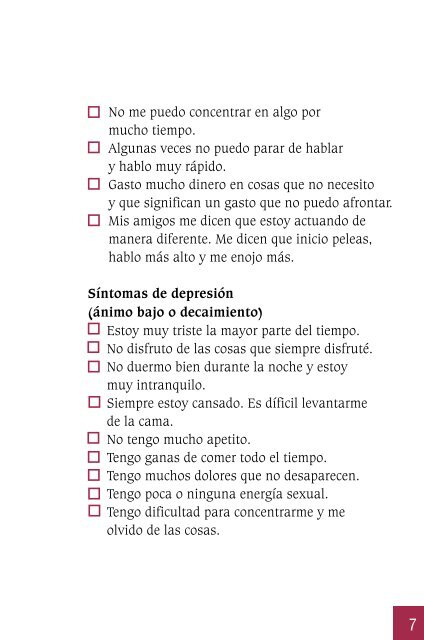 Una historia personal sobre el trastorno bipolar - La mano amiga