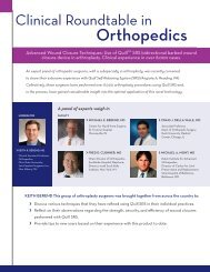 Clinical Roundtable in Orthopedics - Quill Device Resource Portal