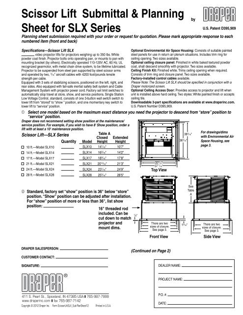 Came out of working invironment. Draper Lift IR Transmitter /& Receiver Kit