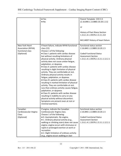 IHE Cardiology Technical Framework Supplement Cardiac Imaging ...