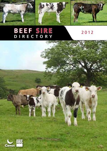 BEEF sirE - Genus UK website