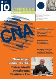 io l'impresa luglio 2009 - CNA Informa