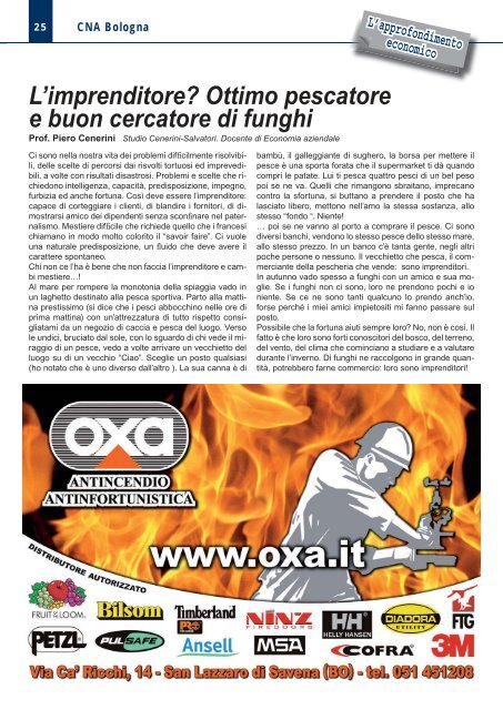 io l'impresa luglio 2009 - CNA Informa