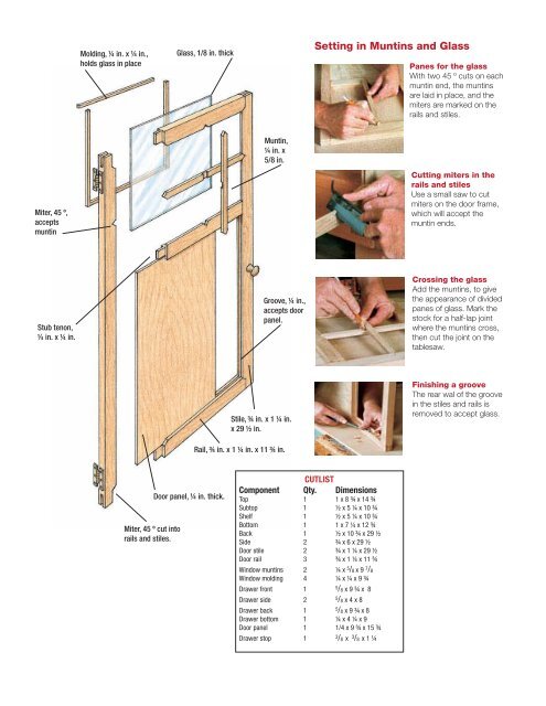 Craftsman Wall Cabinet - WoodLinks USA