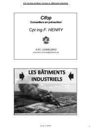 L'A.R. Normes de Base - Annexe 6 - Prevention-incendie.be