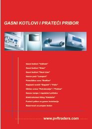 Gasni kotlovi i prateci pribor - PVF Traders