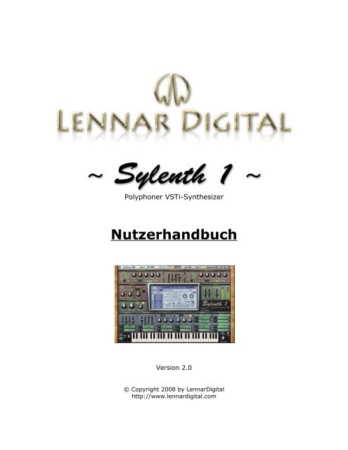 Nutzerhandbuch - LennarDigital