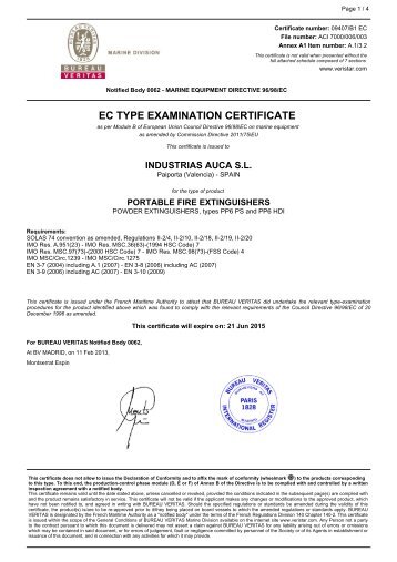 EDP 671594 MED Module B Certificate