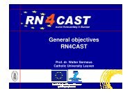 Download Walter Sermeus' presentation - RN4CAST