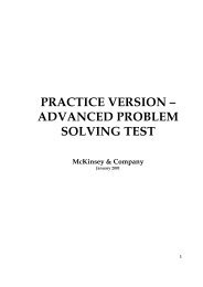 practice version – advanced problem solving test - McKinsey ...