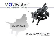 MOVIEtube ST Quick Guide - KINOMATIK