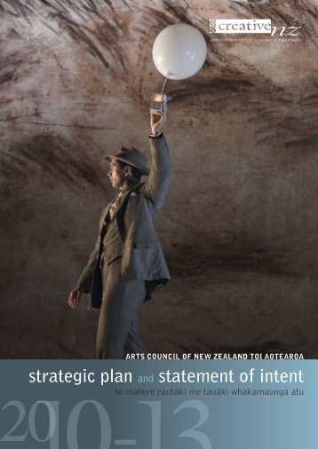 2010–13 Strategic Plan - Creative New Zealand