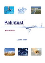 Ozone Meter - Instructions (PDF) - Palintest