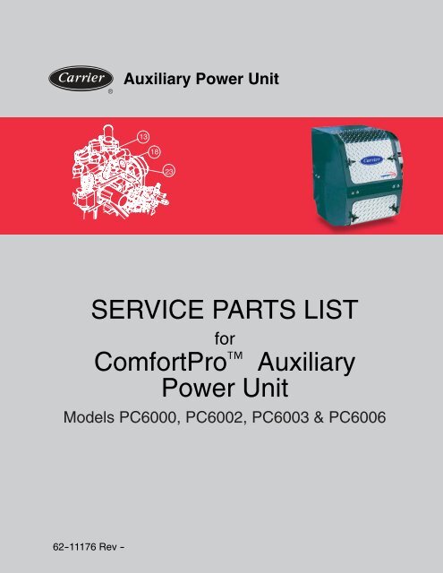 for ComfortPro Auxiliary Power Unit
