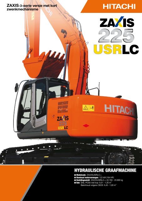 Brochure ZX225USR-3 - Hitachi Construction Machinery