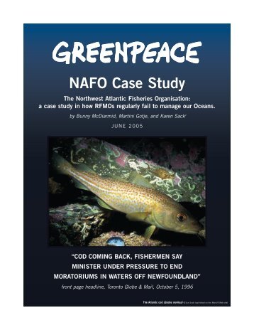 GP NAFO case study US - The Deep Sea Conservation Coalition