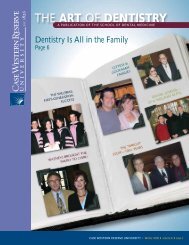 THE ART OF DENTISTRY - School of Dental Medicine - Case ...