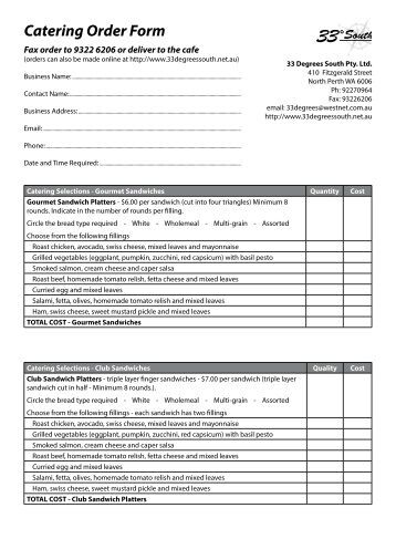 catering order form stand catering order form btme catering order form stand catering order form btme