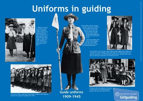 Uniforms in guiding - Girlguiding UK