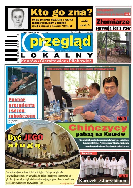 PrzeglÄd Lokalny Nr 20 (1002) 17 maja 2012 roku