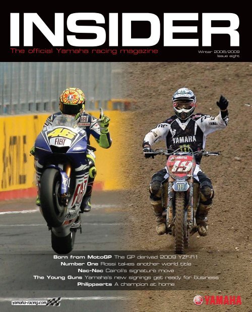 The official Yamaha racing magazine - Yamaha-Racingparts