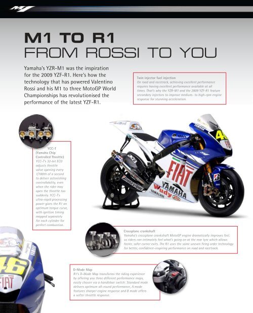 The official Yamaha racing magazine - Yamaha-Racingparts