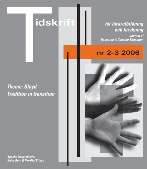 idskrift nr 2–3 2006 - Lärarutbildning - Umeå universitet