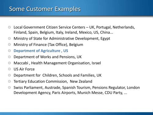 Microsoft Dynamics CRM In Government