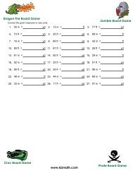 Converting yards, feets etc - Math for Children