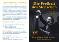 Die Freiheit des Menschen - Kindgerechte Schule