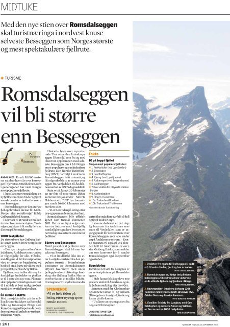 Les hele reportasjen her. - Visit Molde