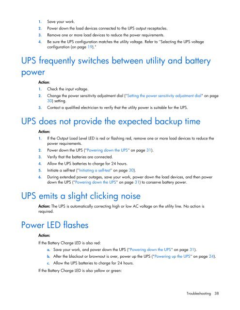 HP R/T2200 UPS User Guide - Business Support Center - Hewlett ...