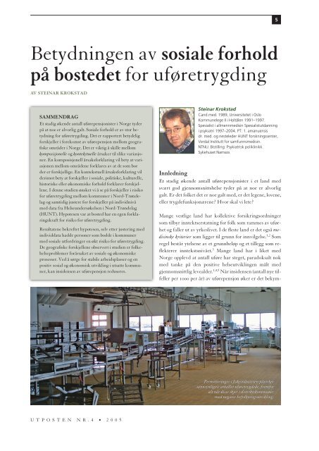 4. utgave av Utposten 2005 (PDF-format)