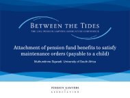 Download PDF - Pension Lawyers Association of South Africa