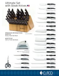 Ultimate Set with Steak Knives - Cutco