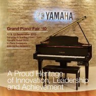 Grand Piano Fair - Yamaha