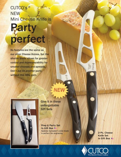 2-Pc. Cheese Knife Set  Gift-Boxed Knife Sets by Cutco