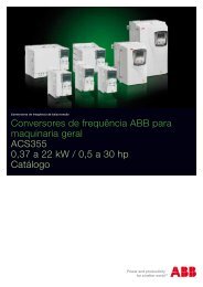 Conversores de frequência ABB para maquinaria geral ACS355 0 ...