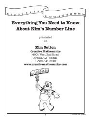 Everything You Need to Know About Kim's Number Line