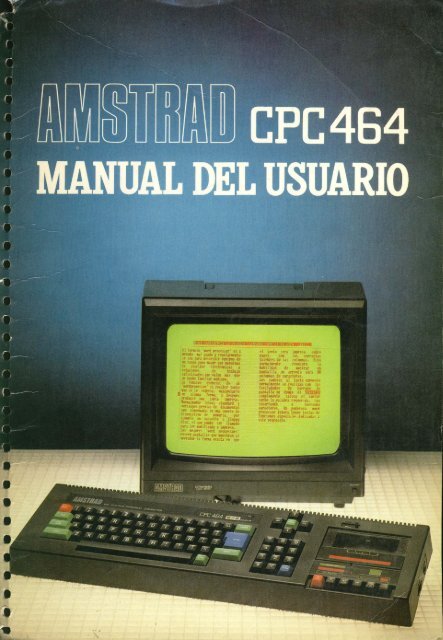 Manual del Amstrad CPC 464 - CPCMANIA