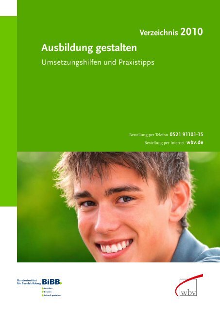 Ausbildung gestalten