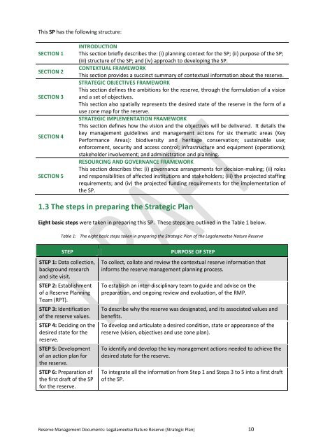 Guiding principles for reserve management - NCC Environmental ...