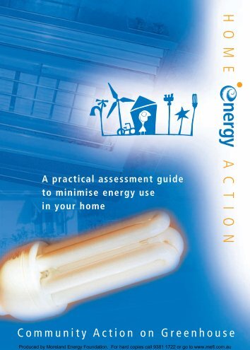 A practical assessment guide to minimise energy ... - City of Darebin