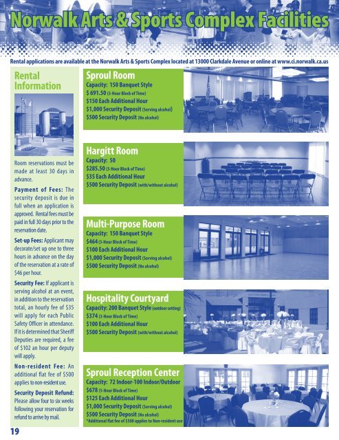 Important Numbers - City of Norwalk